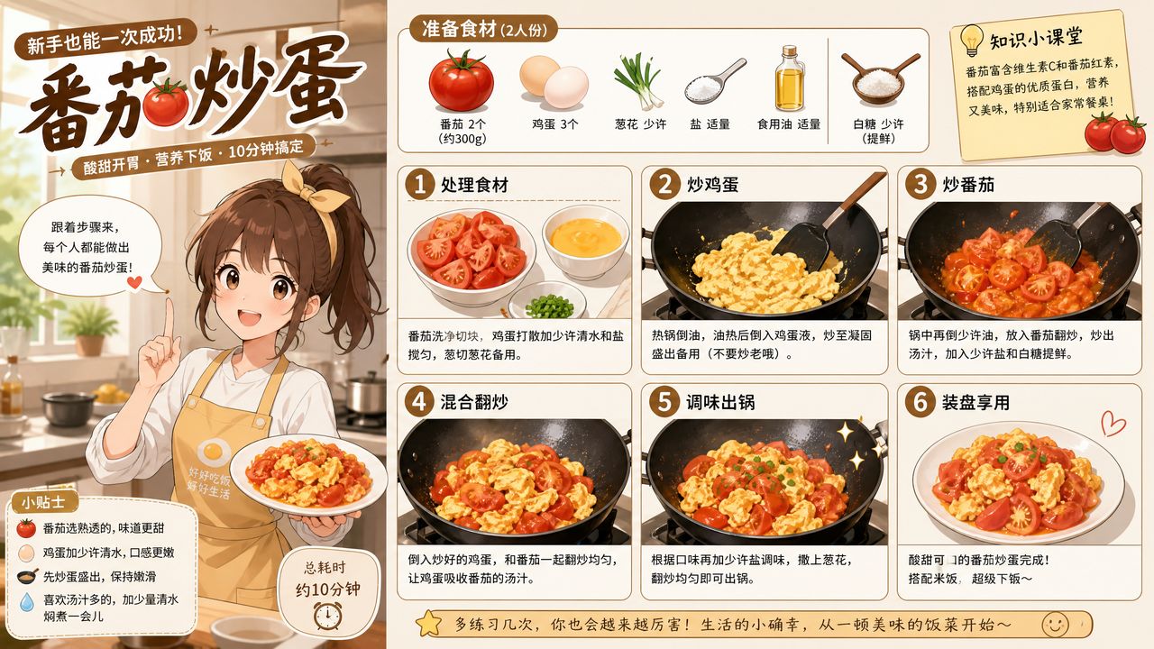 芒果视频美食动漫教程·家常菜动漫演示